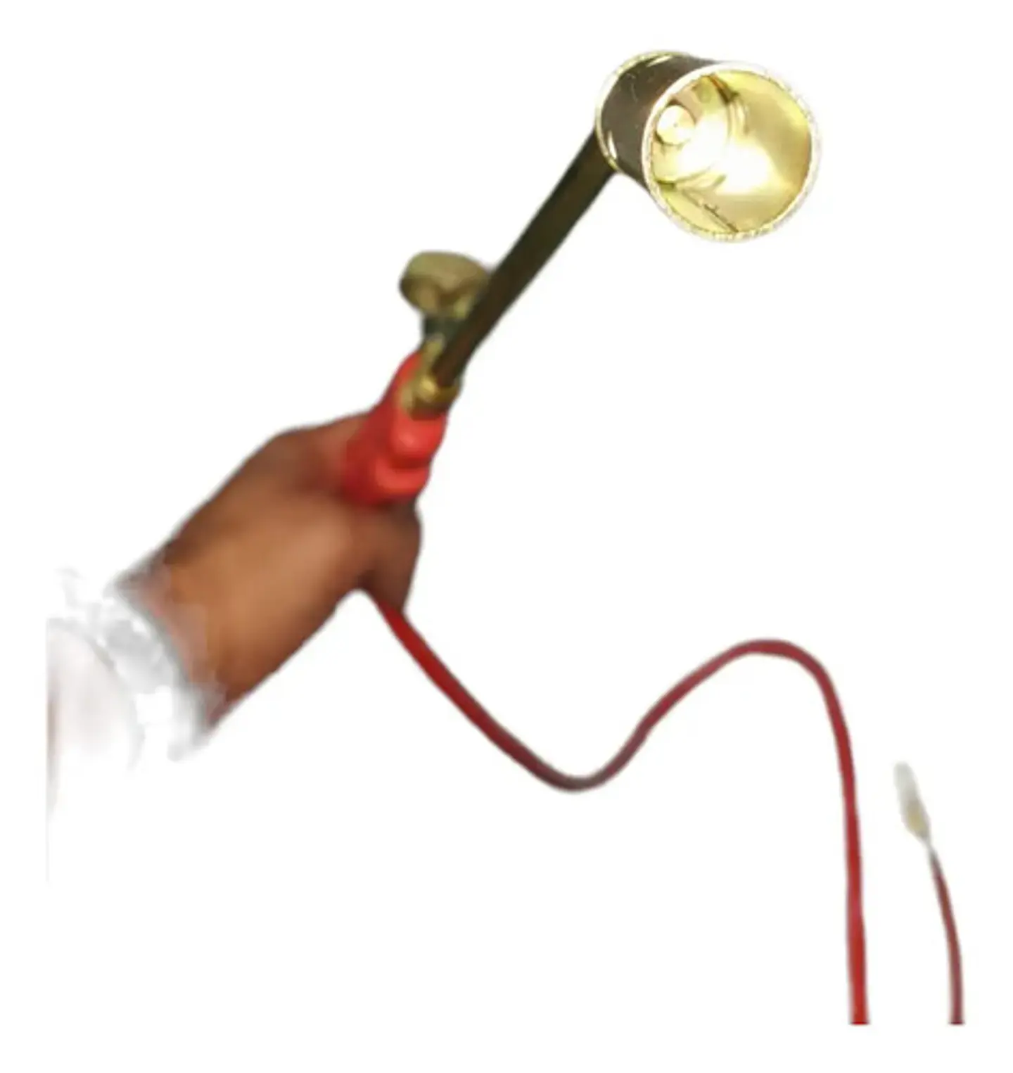 Soplete Gas Propano Boquilla 20mm 1.5m Cable Impermeabilizar 4