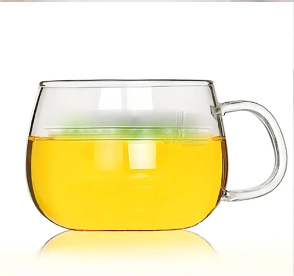 Pocillo Taza Bebidas Café Te Vidrio Borosilicato 400 Ml 6