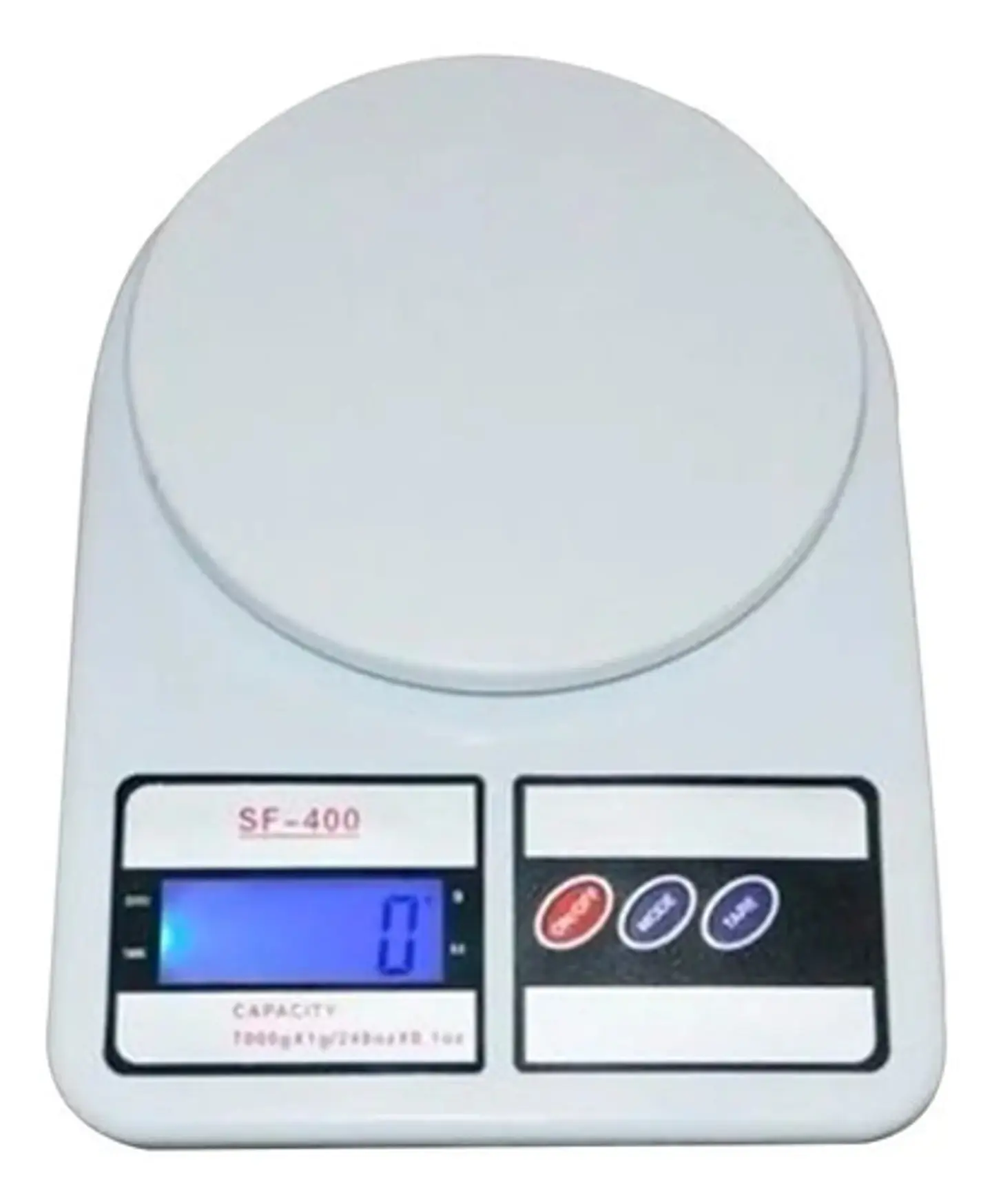 Balanza Cocina Electrónica Sf-400 10kl Kitchen Color Blanco 1