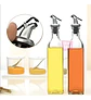 Set X 2 Botellas Aceitero Vinagrero Vidrio Pico 250 Ml - Miniatura 2
