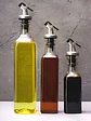 Set X 2 Botellas Aceitero Vinagrero Vidrio Pico 250 Ml - Miniatura 3
