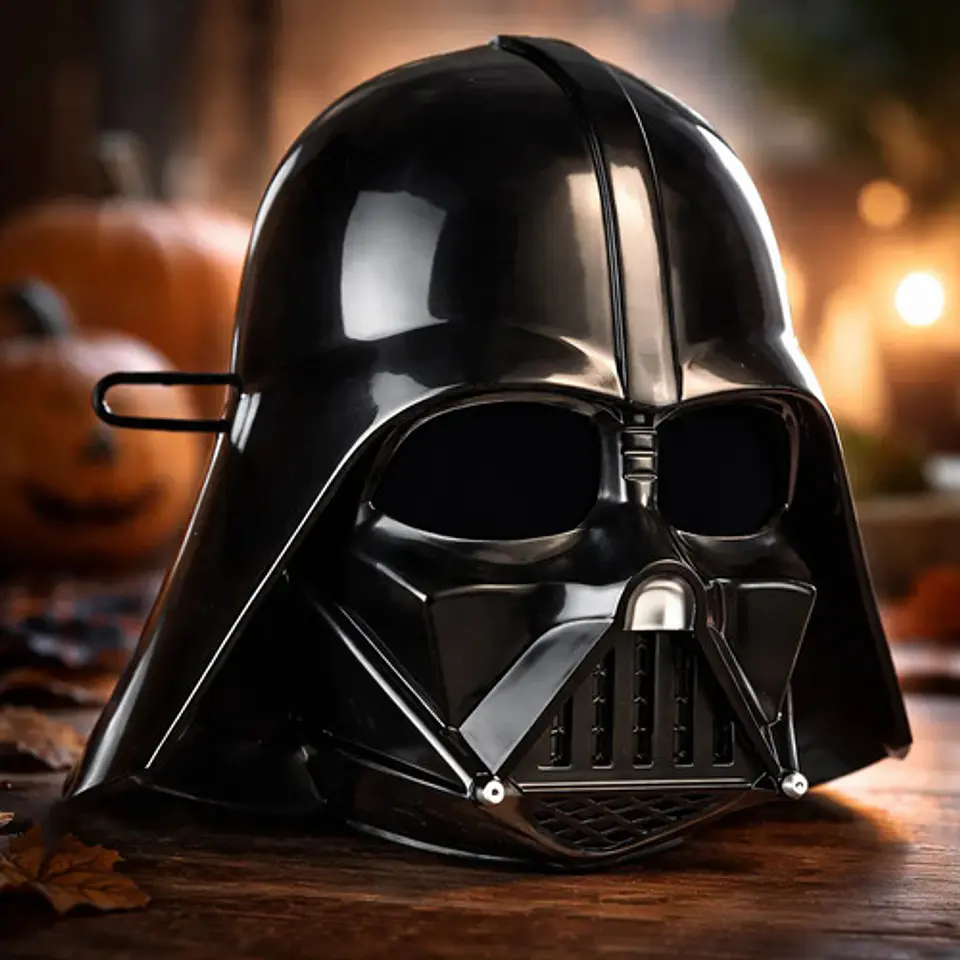 Mascara Darth Vader Star Wars Guerra De La Galaxia Halloween 2