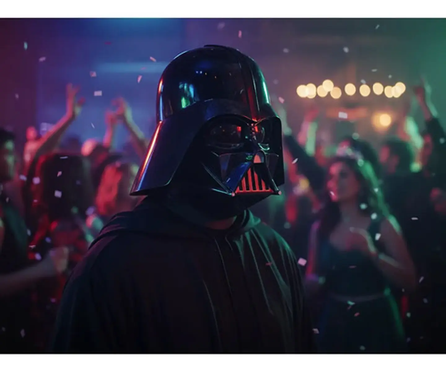 Mascara Darth Vader Star Wars Guerra De La Galaxia Halloween 3