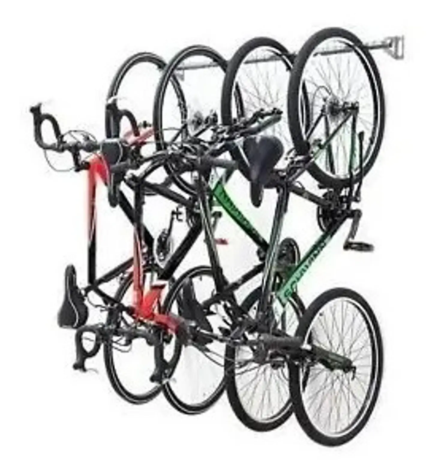 Anclaje Porta Bicicletas X4 Pared Soporte Parqueadero  3