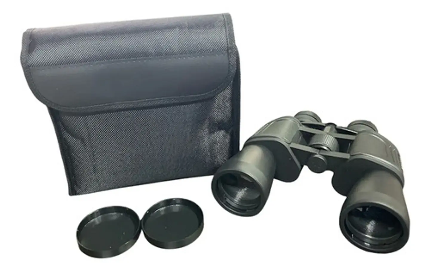 Binoculares Con Estuche +paño 70x70 Vision Negro 2