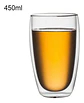 Taza Vaso Cristal Batido Cafe Doble Pared Borosilicato 650ml - Miniatura 1