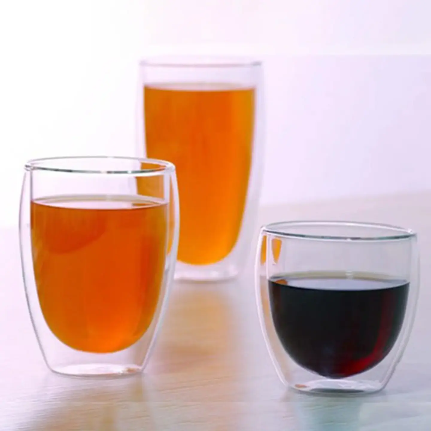 Taza Vaso Cristal Batido Cafe Doble Pared Borosilicato 650ml 5