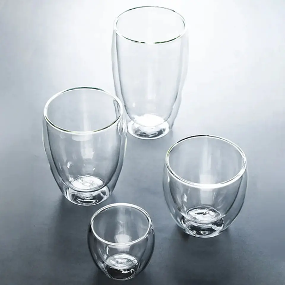 Taza Vaso Cristal Batido Cafe Doble Pared Borosilicato 650ml 8