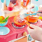 Cocina Juguete Infantil Vapor Agua Sonido Luz 42 Accesorios - Miniatura 3