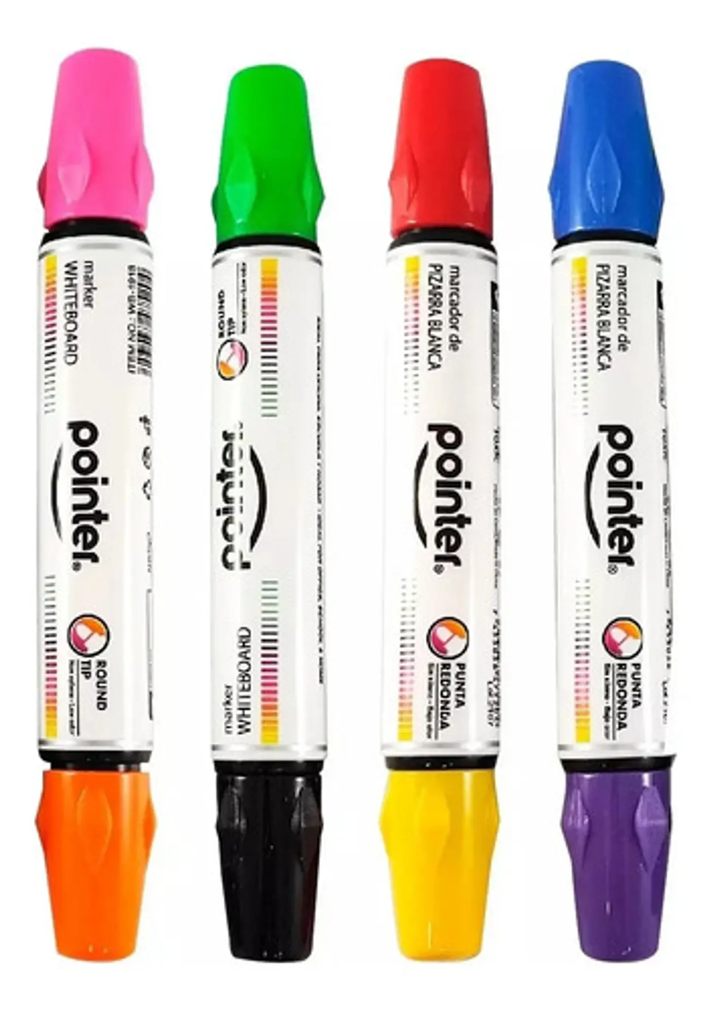 Marcador Borrable Pointer Doble Punta 4 Unidades 8 Colores. 1