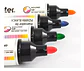 Marcador Borrable Pointer Doble Punta 4 Unidades 8 Colores. - Miniatura 2