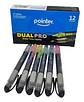 Lapicero Y Resaltador Pointer *12 Unidades Dualpro 2en1 - Miniatura 3