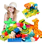 Bloques Armar Pista Laberinto Piquis Canica Marble Infantil - Miniatura 6