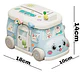 Alcancia Infantil Con Stickers Autobus Juguete Bus - Miniatura 4