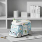 Alcancia Infantil Con Stickers Autobus Juguete Bus - Miniatura 10