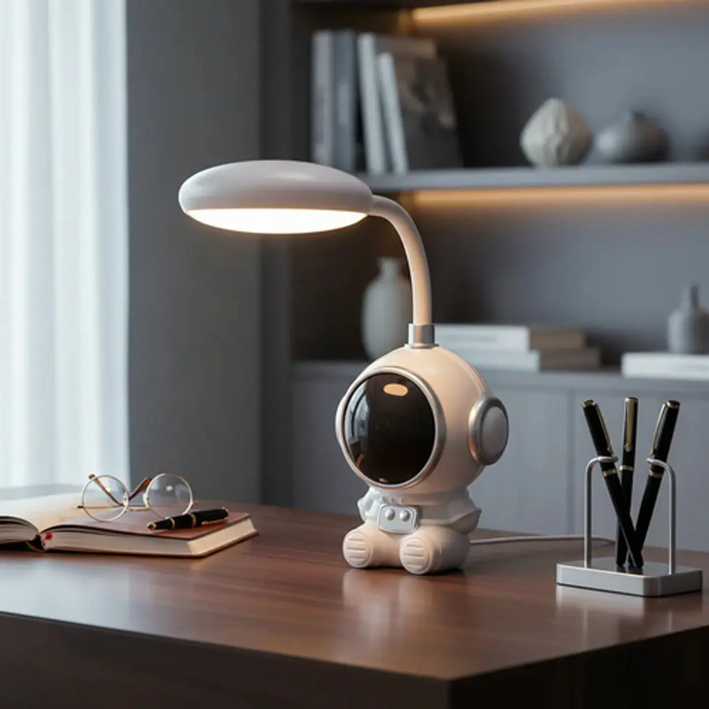 Mini Lámpara Led De Astronauta Alimentada Por Usb 1