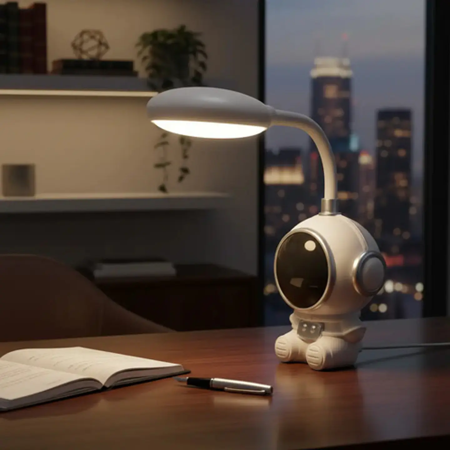 Mini Lámpara Led De Astronauta Alimentada Por Usb 2