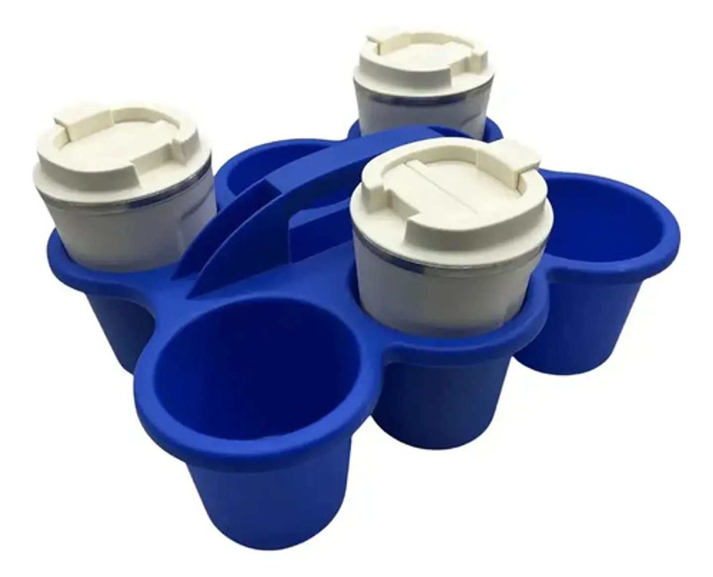 Bandeja Para Café Plástica Rack Transportar Bebidas 1