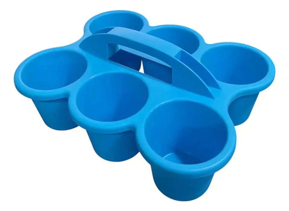 Bandeja Para Café Plástica Rack Transportar Bebidas 12
