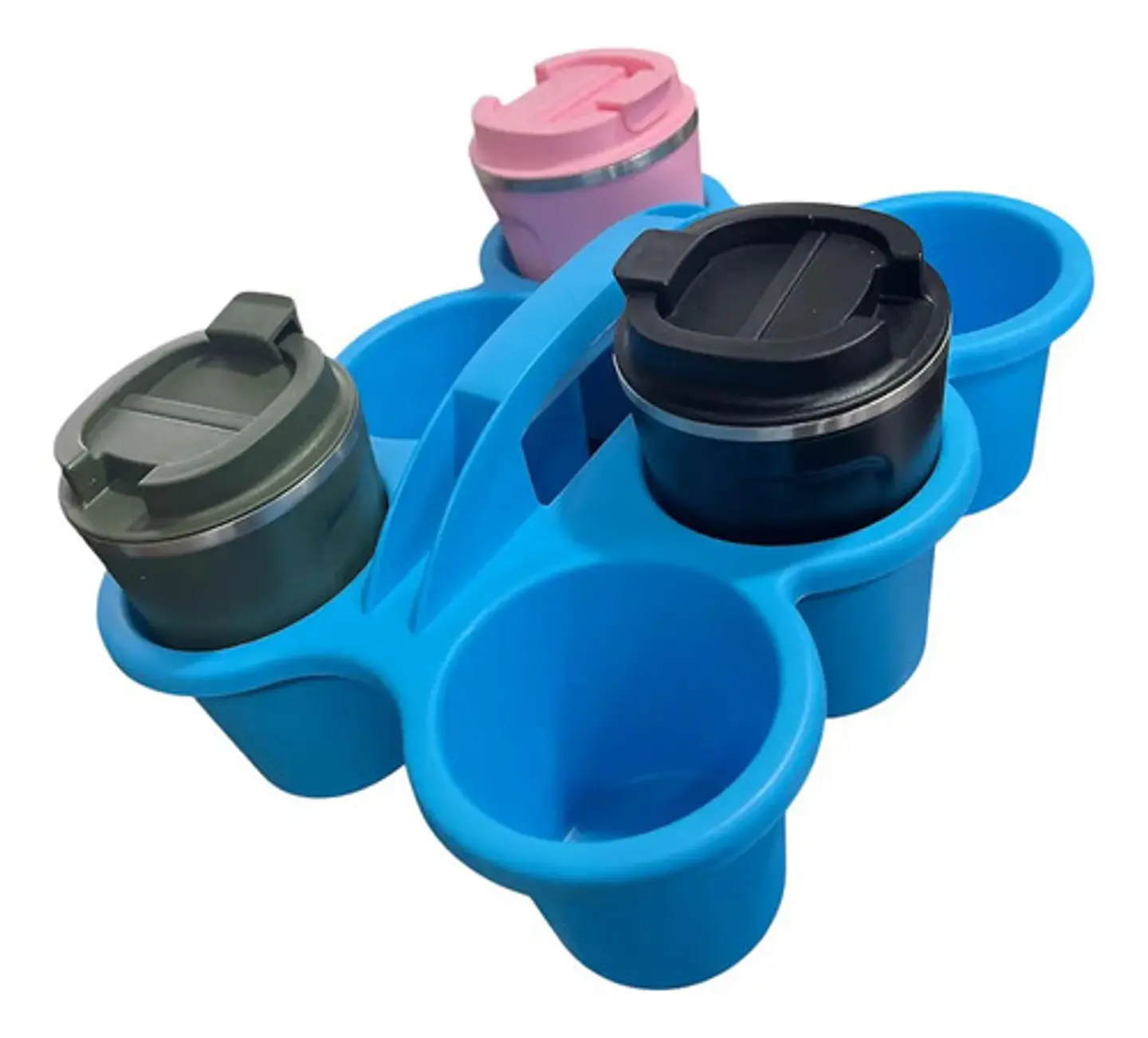 Bandeja Para Café Plástica Rack Transportar Bebidas 13