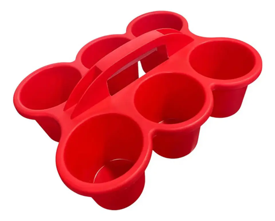 Bandeja Para Café Plástica Rack Transportar Bebidas 18