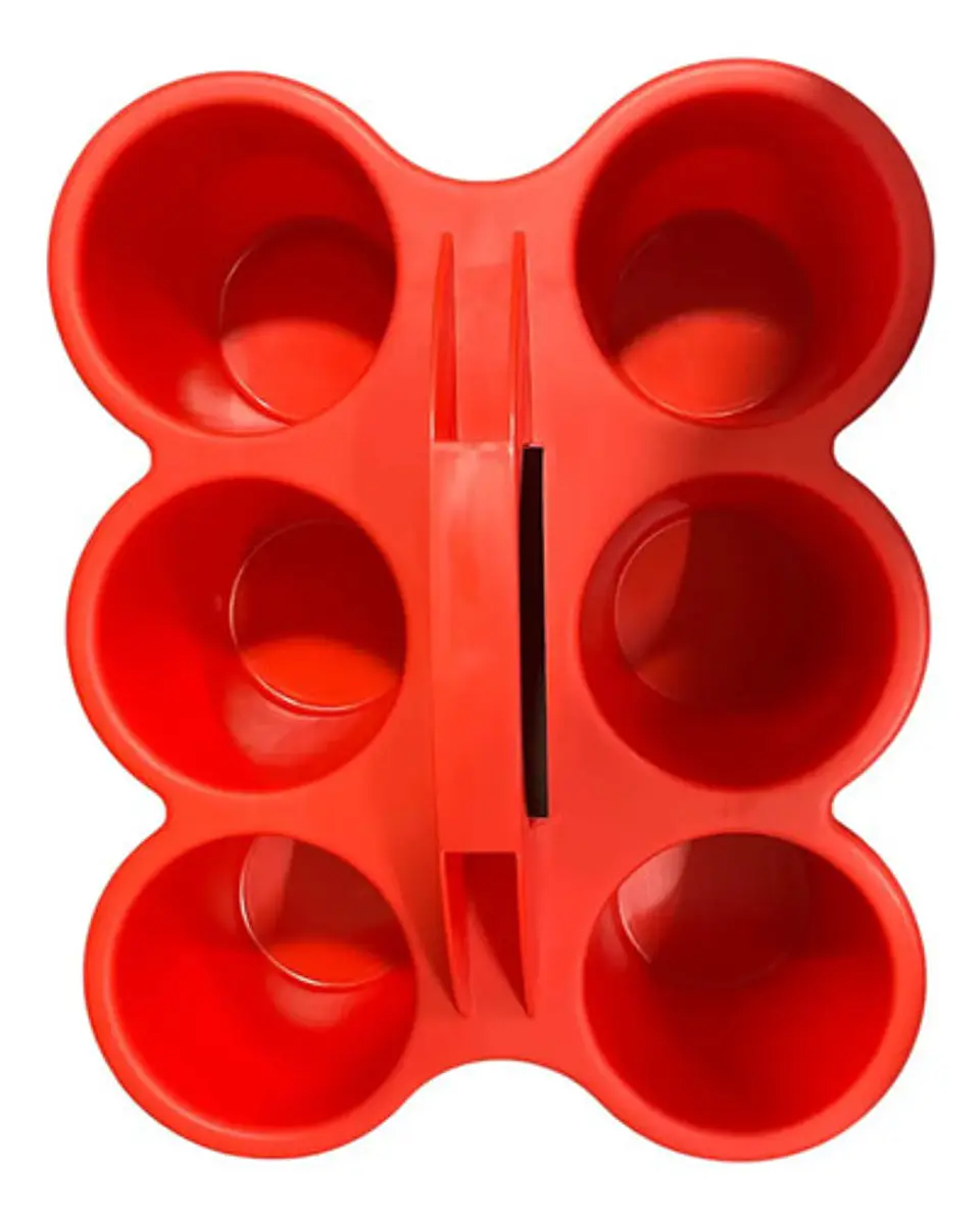 Bandeja Para Café Plástica Rack Transportar Bebidas 19