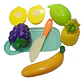 Set Alimentos Juguete Con Velcro Cortar  Verduras Comida Rap - Miniatura 2