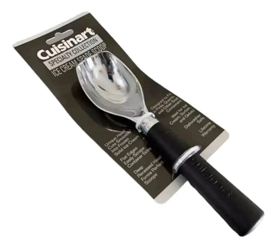Cuchara Para Helado Acero Inoxidable Utensilios Cuisinart Color Negro 3