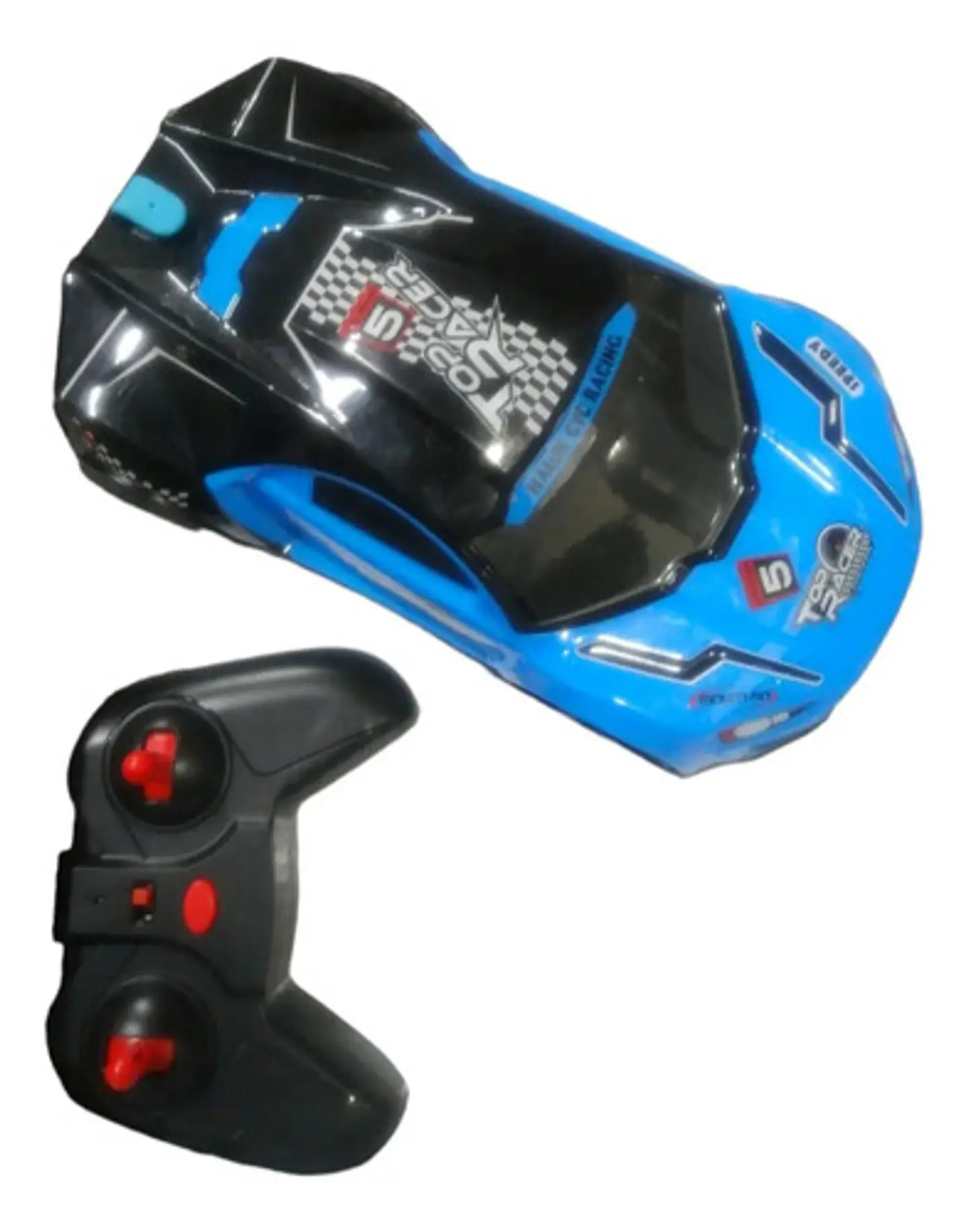 Carro Control Remoto Racing Con Luz Spray Car Emite Humo 3