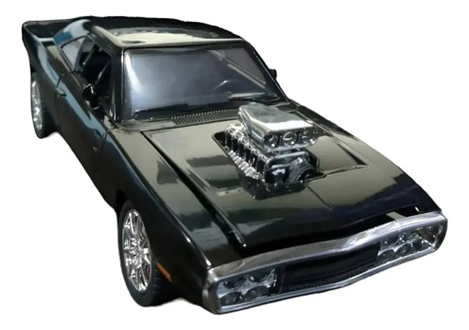 Rapido Y Furioso 9 Doms 1970 Dodge Charger Color Negro 1