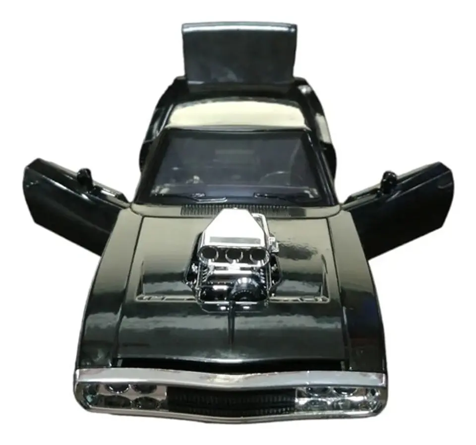 Rapido Y Furioso 9 Doms 1970 Dodge Charger Color Negro 2