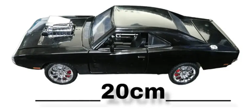Rapido Y Furioso 9 Doms 1970 Dodge Charger Color Negro 4