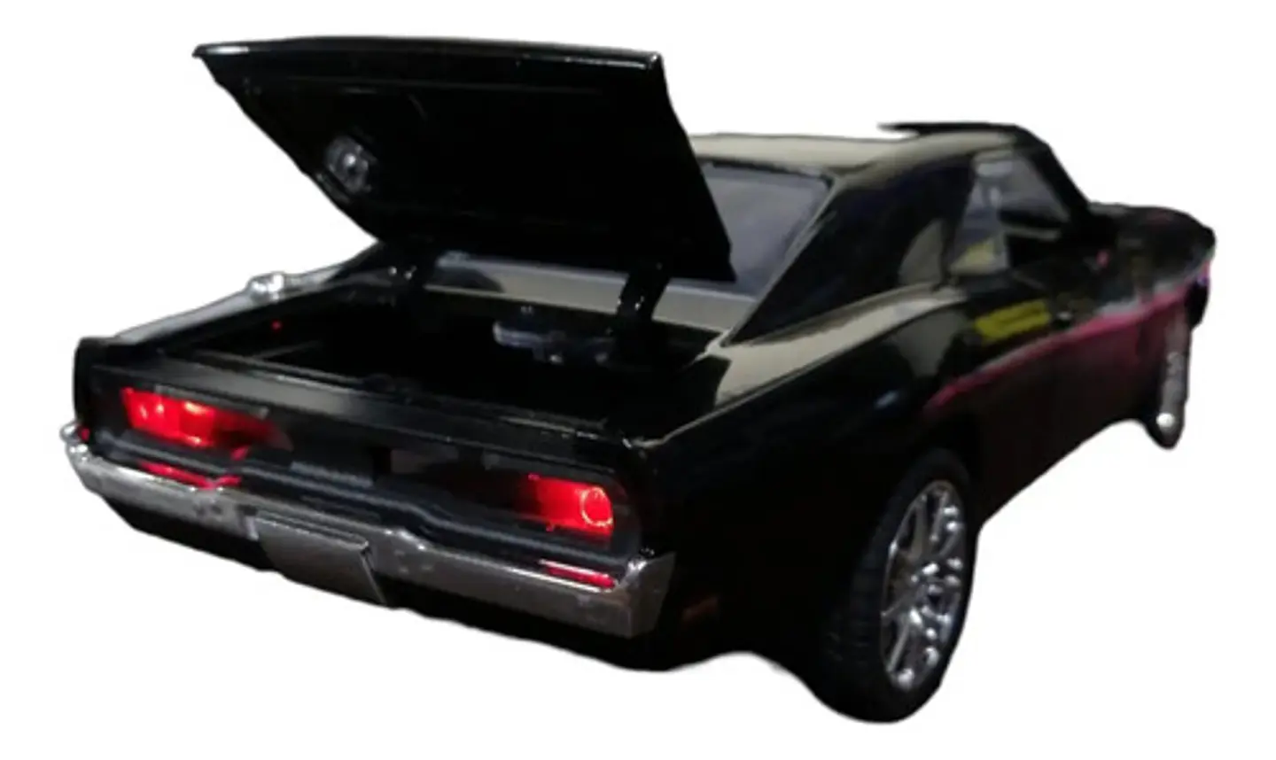 Rapido Y Furioso 9 Doms 1970 Dodge Charger Color Negro 6