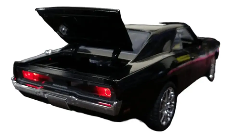 Rapido Y Furioso 9 Doms 1970 Dodge Charger Color Negro 6