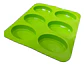 Molde Silicona Ovalado Jabon Velas Postres Chocolate Jabones Color Verde Lima - Miniatura 2