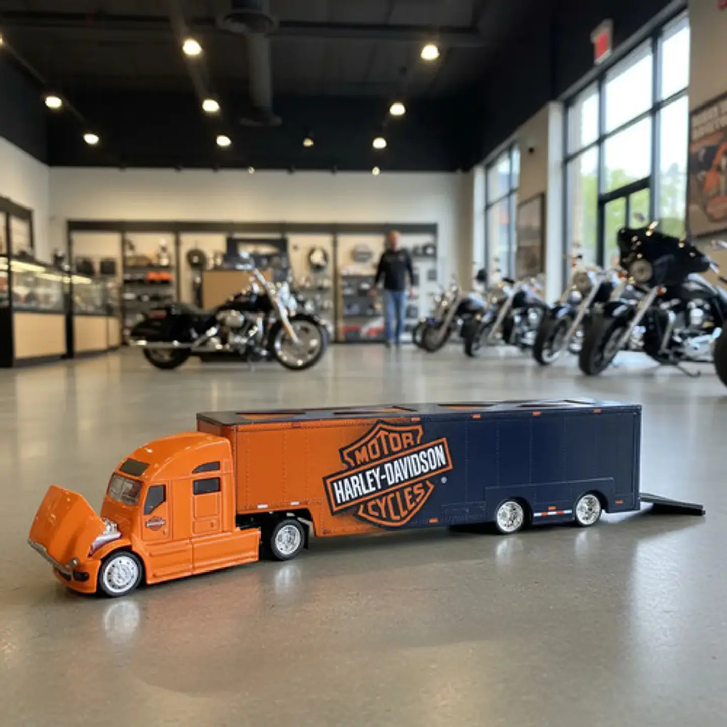 Tractomula Escala Coleccion Harley Davidson Maisto 3