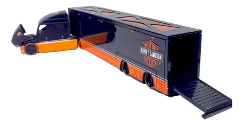 Tractomula Escala Coleccion Harley Davidson Maisto 11