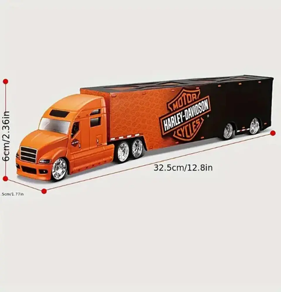 Tractomula Escala Coleccion Harley Davidson Maisto 13