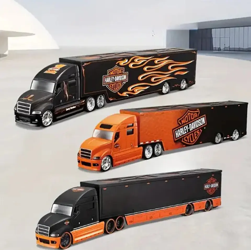 Tractomula Escala Coleccion Harley Davidson Maisto 14