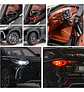 Camioneta Toyota Híbrida A Escala 1/24, Metálica Con Luces. - Miniatura 3