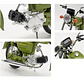 Moto Escala Clasica Honda Jh-70 - Miniatura 3