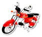 Moto Escala Clasica Honda Jh-70 - Miniatura 4