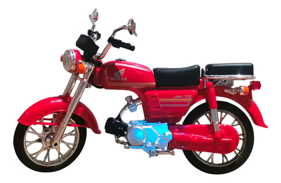 Moto Escala Clasica Honda Jh-70 7