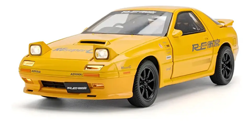 Mazda Rx-7  Miniatura Metálico Carro Deportivo 1:24 1