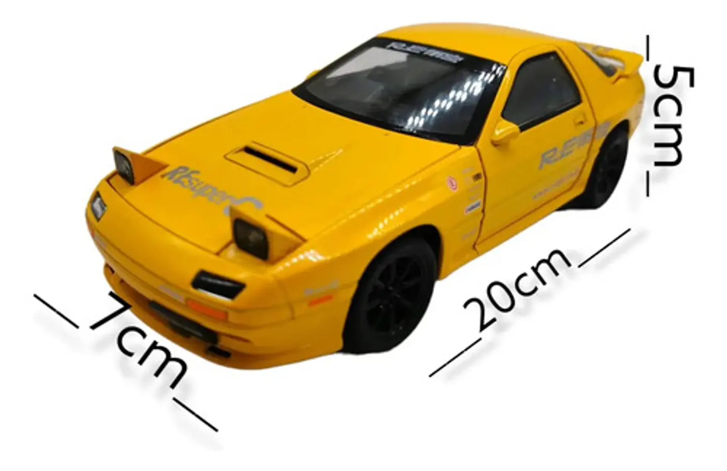 Mazda Rx-7  Miniatura Metálico Carro Deportivo 1:24 2
