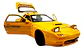 Mazda Rx-7  Miniatura Metálico Carro Deportivo 1:24 - Miniatura 4