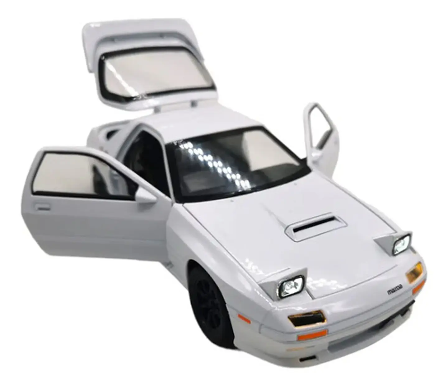 Mazda Rx-7  Miniatura Metálico Carro Deportivo 1:24 8