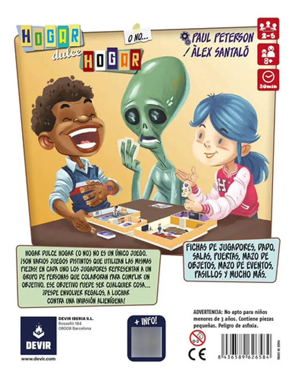 Juego De Mesa - Hogar Dulce Hogar O No 3