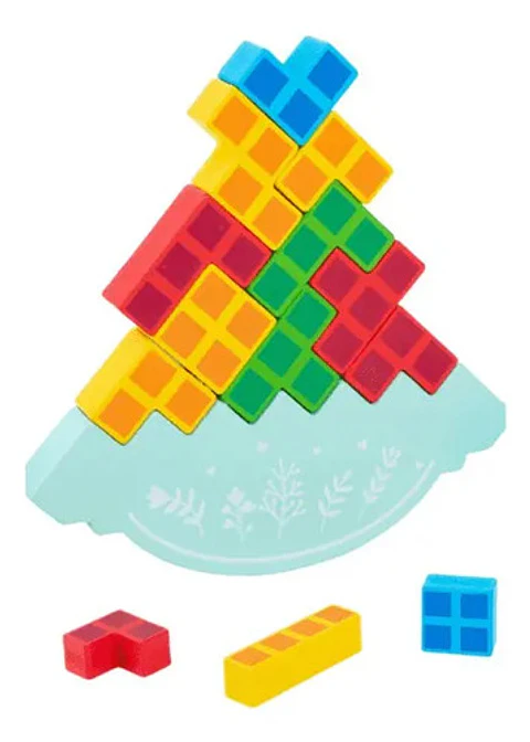 Tetra Tower Juguete Juego Mesa Tetris Balance Equilibrio