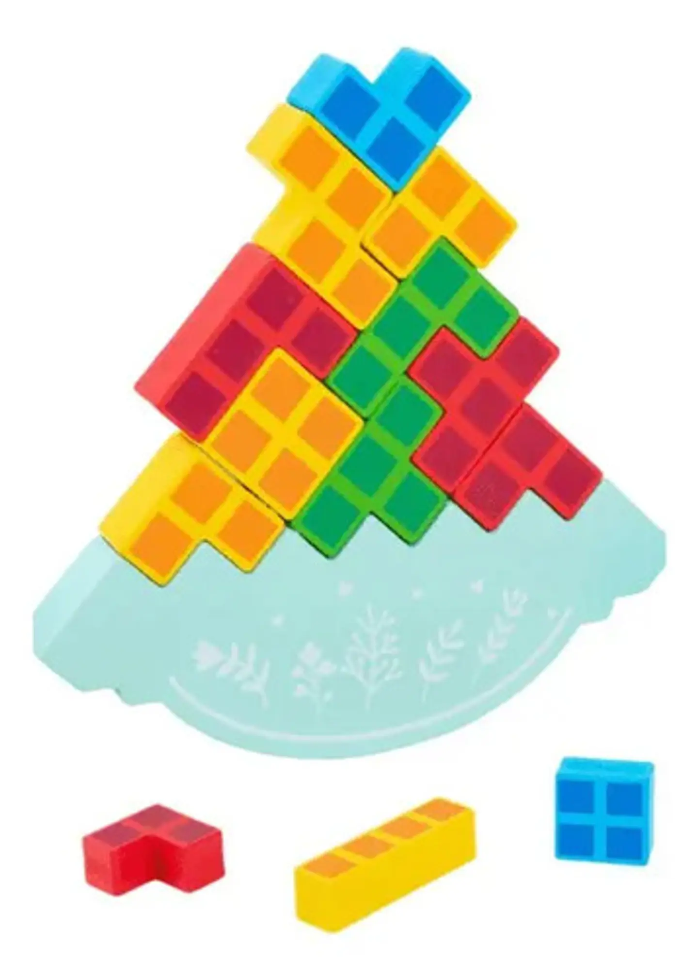 Tetra Tower Juguete Juego Mesa Tetris Balance Equilibrio 1